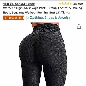 Seasum high waisted leggings-Booty Pop!